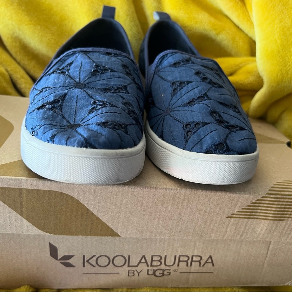 Koolaburra by Ugg Amiah Eyelet Floral Slip-On Flats